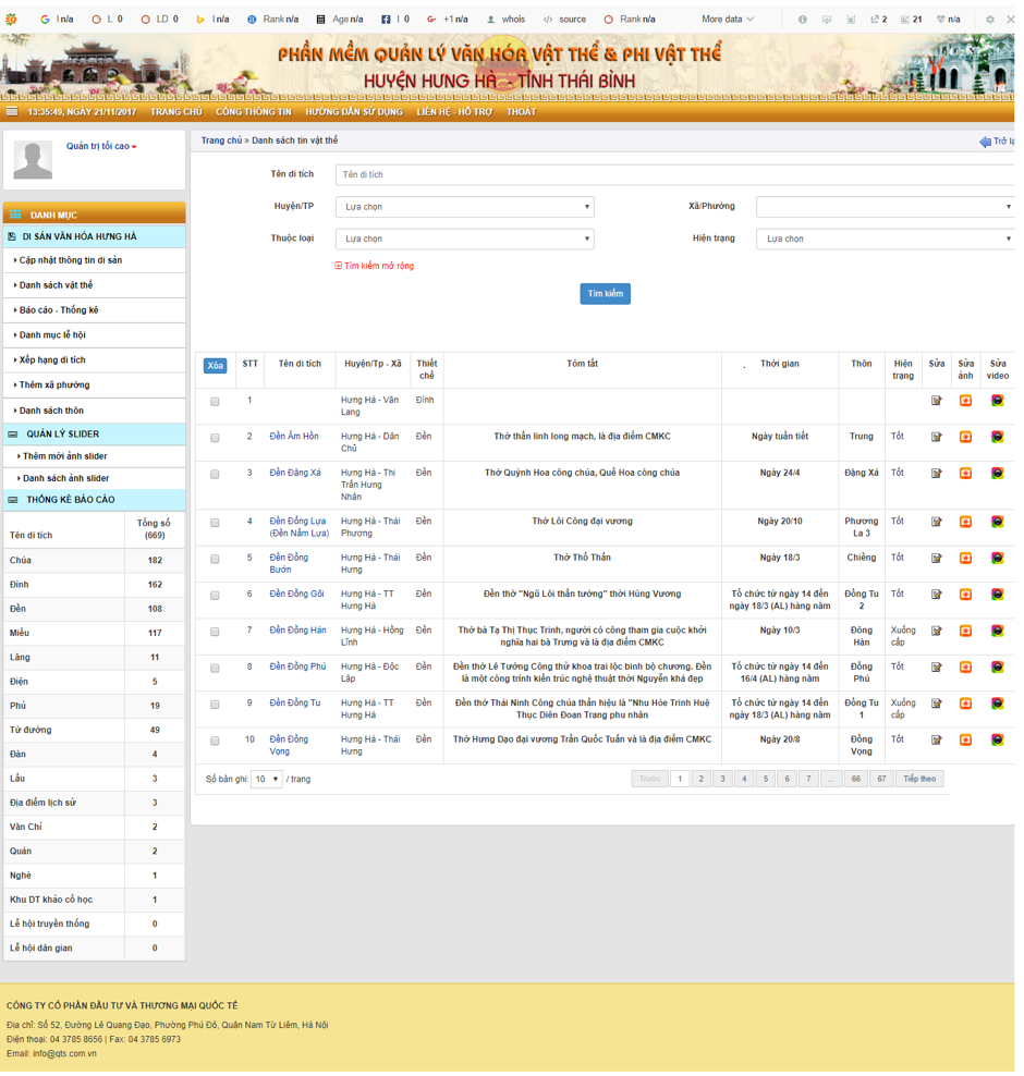 phan mem di san van hoa vat the va phi vat the