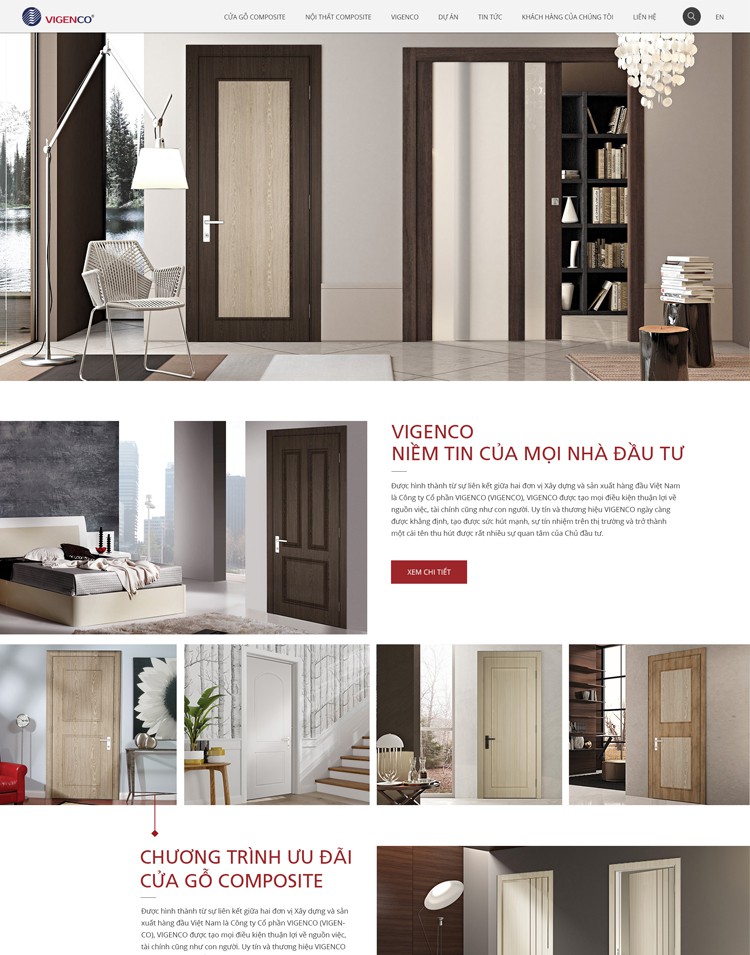 Website nội thất Cửa Composite